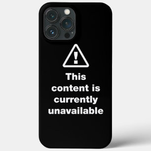 ⚠ This Content Is Currently Unavailable Case-Mate iPhone 13 Pro Max Case