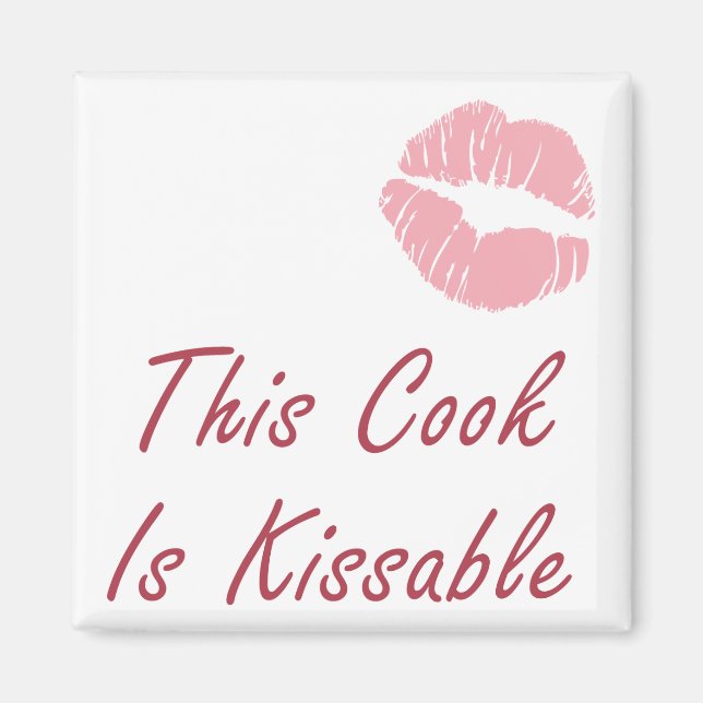 This Cook is Kissable Magnet (Front)
