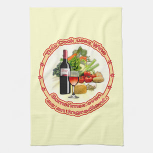 This Cook uses Wine Towel