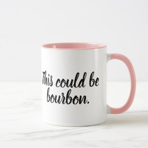 This could be bourbon mug