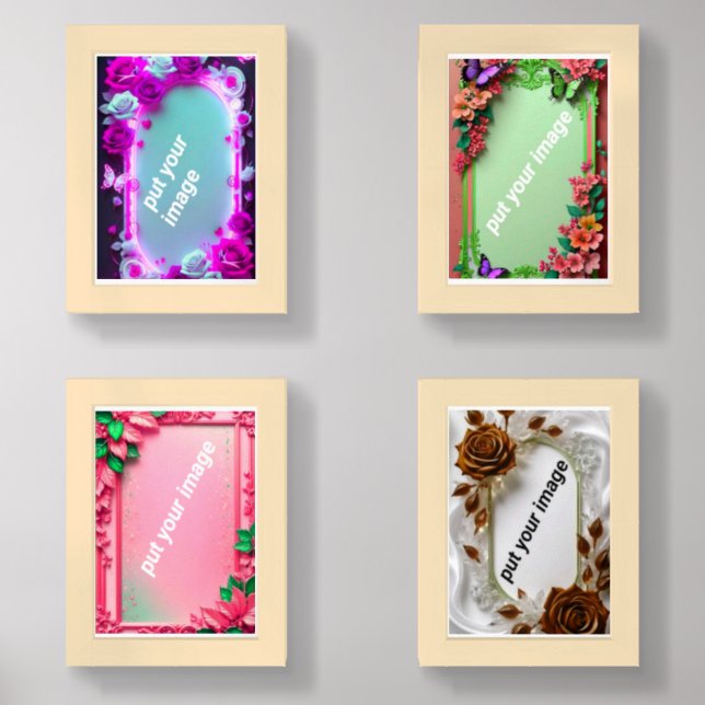 This custom Print Set is your personal art gallery (Front)