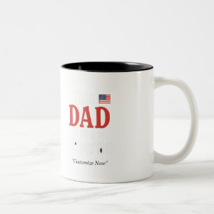 This Dad Is a Veteran Mug – Patriotic Gift