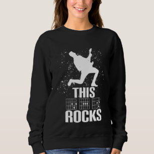This DAD Rocks Guitar Chords Sweatshirt