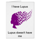 This design says it all! Lupus Awareness (Front)