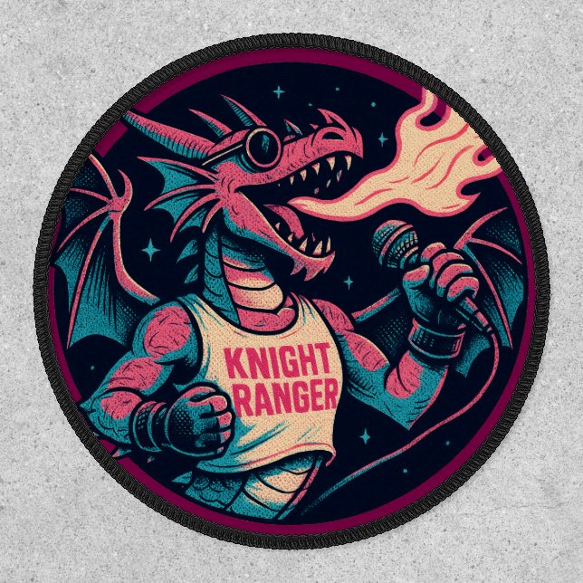 This Dragon Spits Fire Patch (Front)