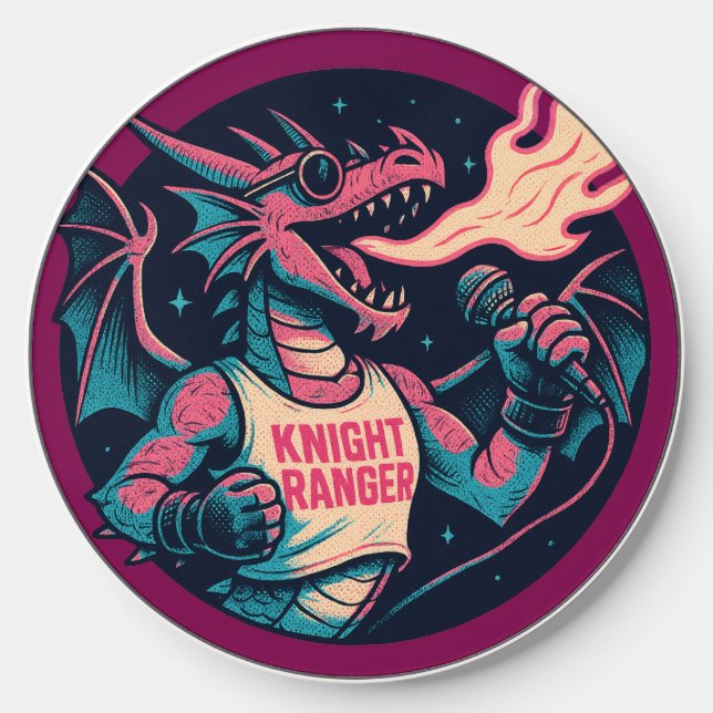 This Dragon Spits Fire Wireless Charger (Front)