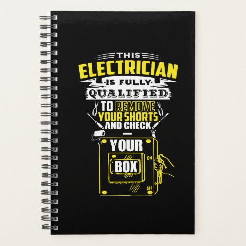 This electrician is fully qualified planner