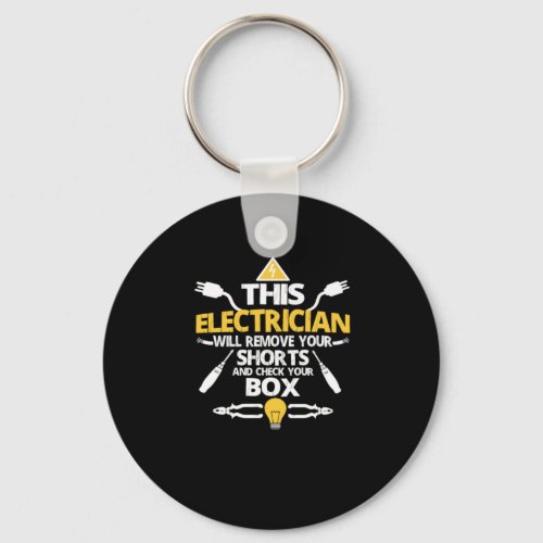 This electrician will remove your shorts keychain