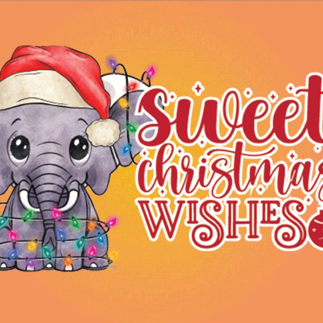 This Elephant Christmas Card (Creator Uploaded)