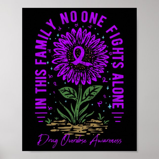 This Family Drug Overdose Awareness  Poster (Front)