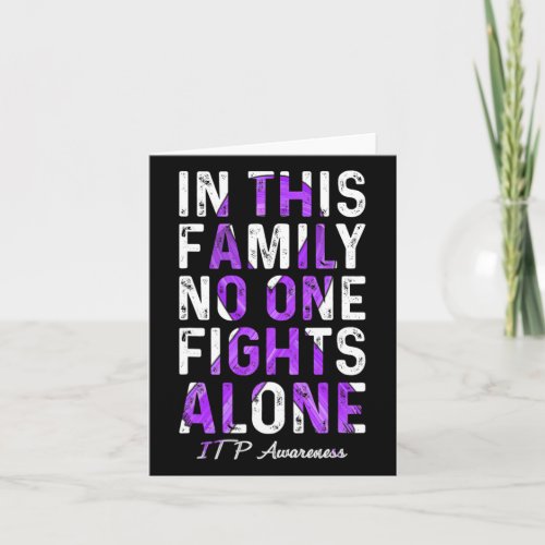 This Family Itp Awareness 1  Card