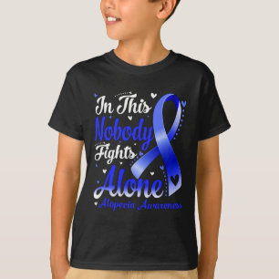 This Family Nobody Fight Alone Alopecia Awareness T-Shirt