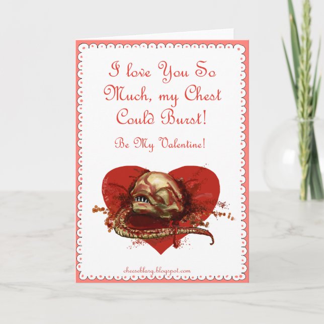 This Feeling is So Alien! Holiday Card (Front)