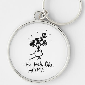This Feels Like Home Keychain
