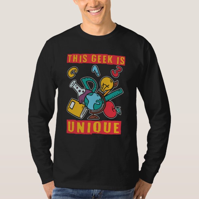 This Geek Is Unique Scientist Science  1 T-Shirt (Front)