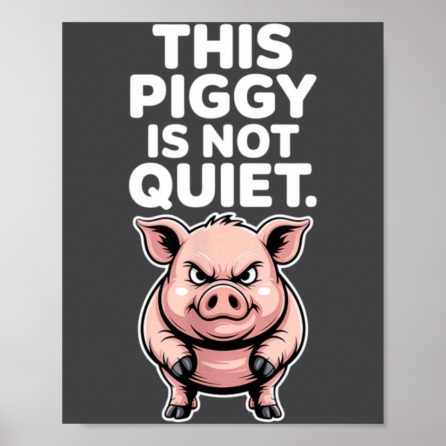 This Ggy Is Not Quiet Litical Funny Quote Meme  Poster (Front)