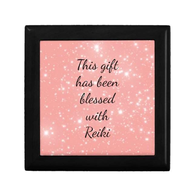 This gift has been blessed with Reiki Gift Box (Front)