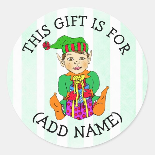 This Gift is for Add Name Gift Tag