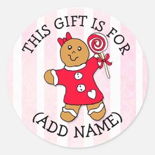 This Gift is for Add Name Gift Tag