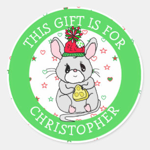 This Gift is for Christmas Gift Tag