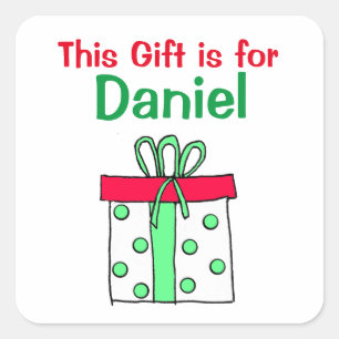 This Gift is for Personalized Gift Tag