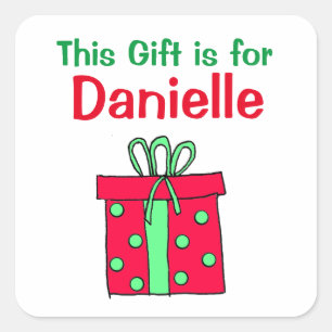 This Gift is for Personalized Gift Tag