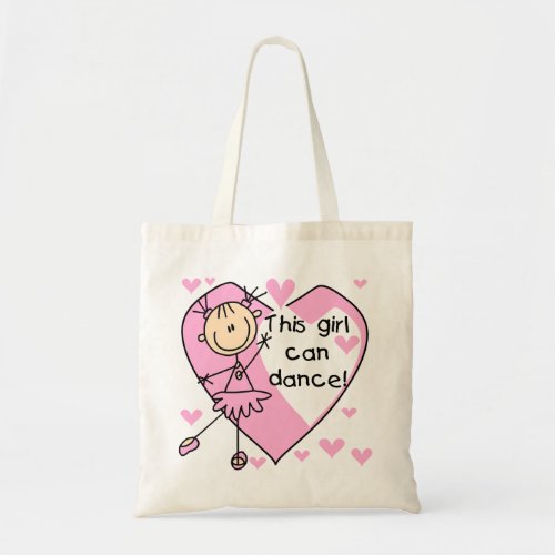 This Girl Can Dance T_shirts and Gifts Tote Bag