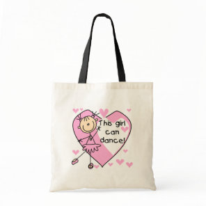 This Girl Can Dance T-shirts and Gifts Tote Bag