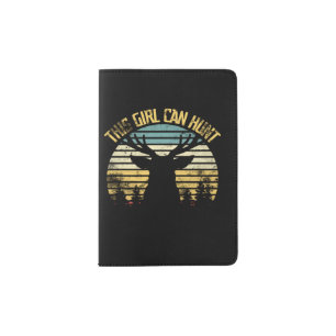 This Girl Can Hunt Classic Passport Holder
