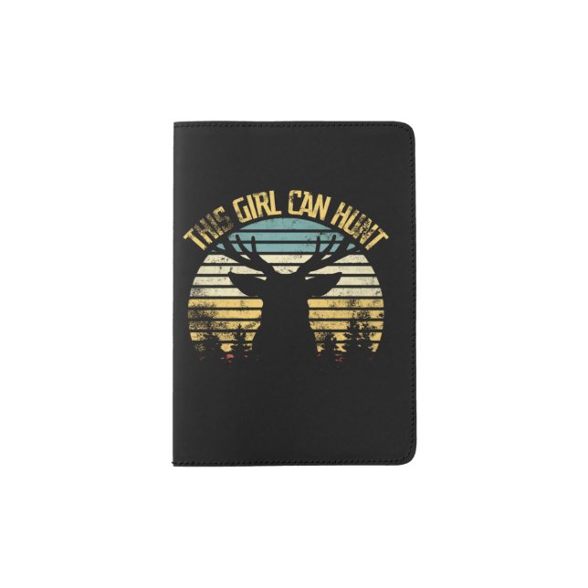 This Girl Can Hunt Classic Passport Holder (Front)