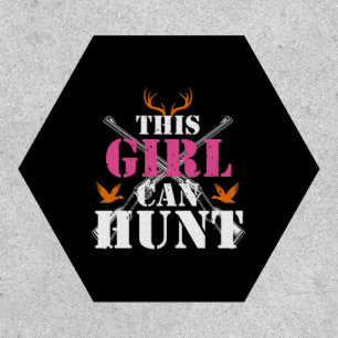 This Girl Can Hunt Deer Hunting Lover Essential Patch
