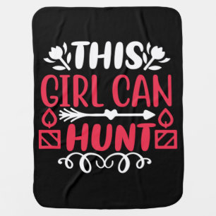This Girl Can Hunt Essential Baby Blanket