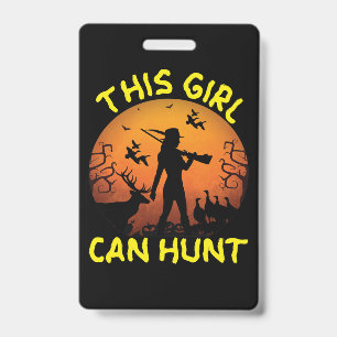 This Girl Can Hunt Essential Badge