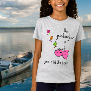 This girl is Just a little fishy pink T-Shirt