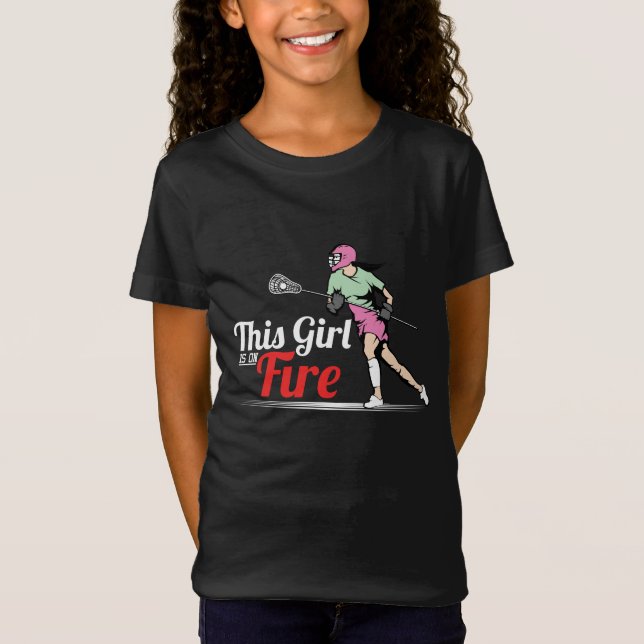 This Girl Is On Fire T-Shirt (Front)