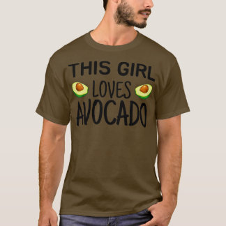 This Girl Loves Avocado T-Shirt