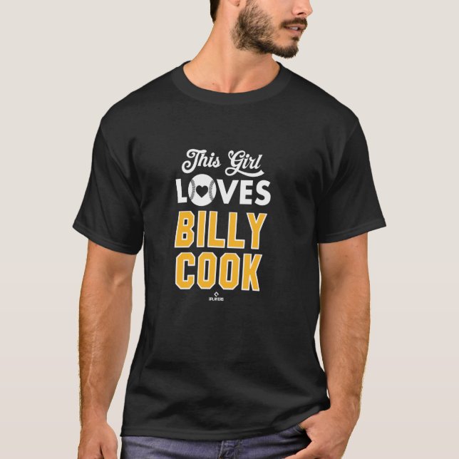 This Girl Loves Billy Cook Pittsburgh Baseball MLB T-Shirt (Front)
