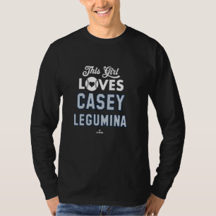 This Girl Loves Casey Legumina Seattle Baseball ML T-Shirt