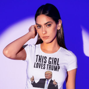 THIS GIRL LOVES DONALD TRUMP 2024 T-SHIRT
