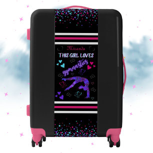 This Girl Loves Gymnastics Luggage
