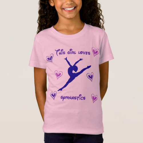 This Girl Loves Gymnastics T_Shirt