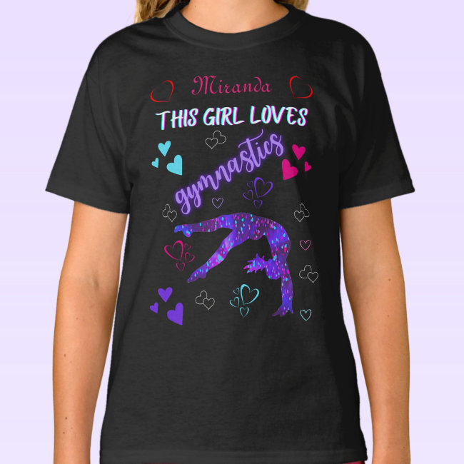 This Girl Loves Gymnastics T-Shirt