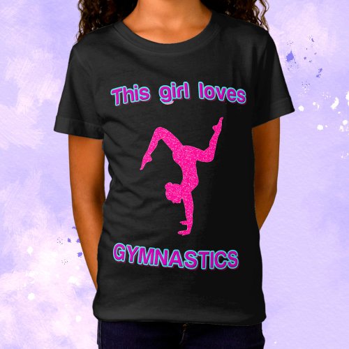 This Girl Loves Gymnastics T_Shirt