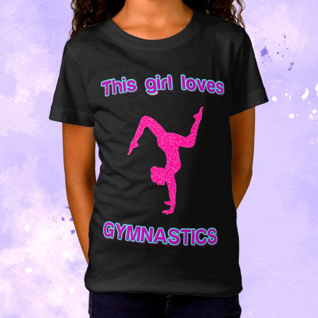 This Girl Loves Gymnastics T-Shirt (Creator Uploaded)