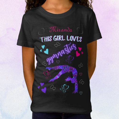 This Girl Loves Gymnastics T_Shirt