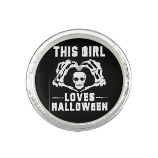 This Girl Loves Halloween Ring