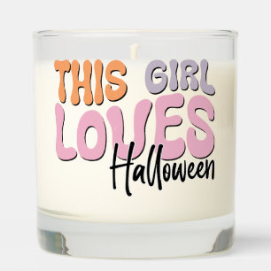 This Girl Loves Halloween Scented Candle