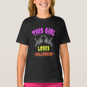 This Girl Loves Halloween T-Shirt