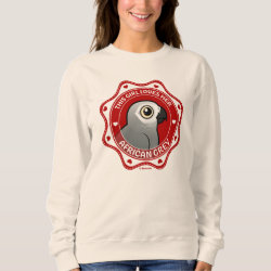 This Girl Loves Her African Grey Women's Basic Sweatshirt