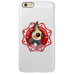 This Girl Loves Her Cockatiel Incipio Feather® Shine iPhone 6 Plus Case